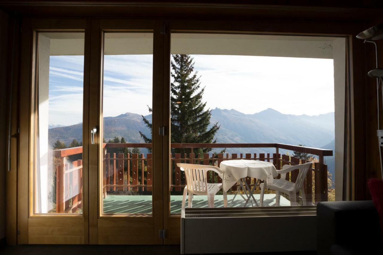 Ferienwohnung Immeuble Horizon Les Collons Exterior foto