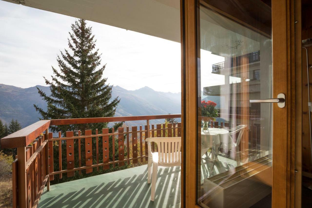 Ferienwohnung Immeuble Horizon Les Collons Exterior foto